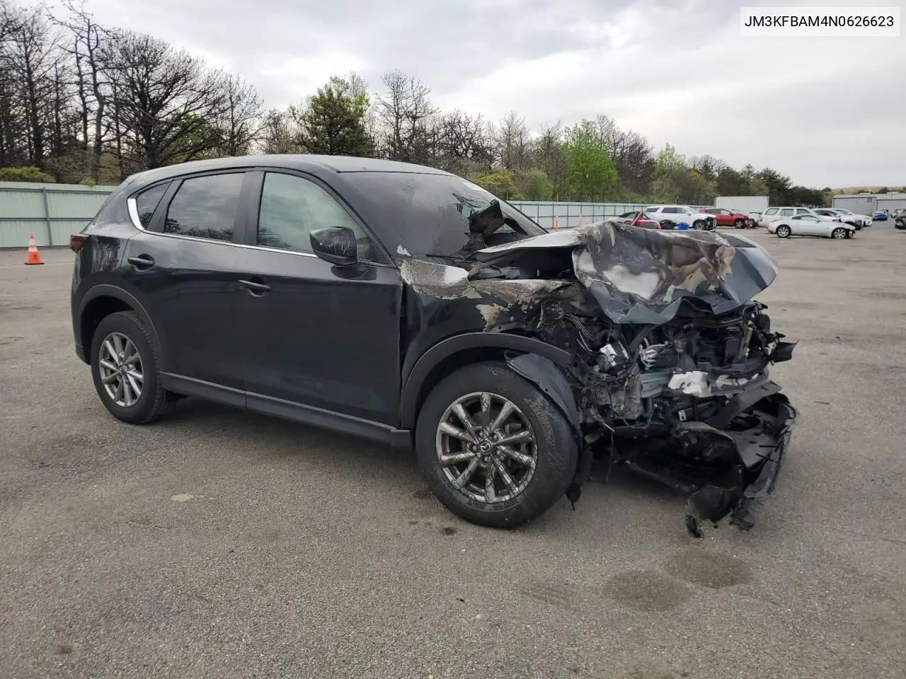 2022 Mazda Cx-5 VIN: JM3KFBAM4N0626623 Lot: 56787695