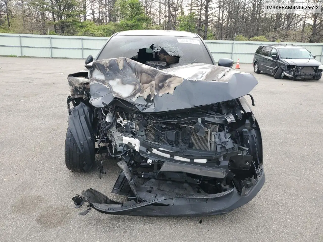 2022 Mazda Cx-5 VIN: JM3KFBAM4N0626623 Lot: 56787695