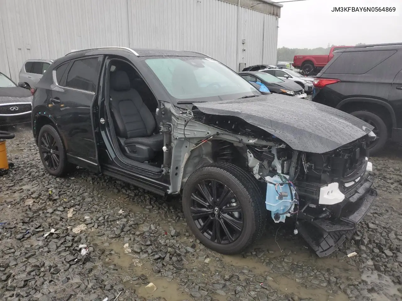 2022 Mazda Cx-5 VIN: JM3KFBAY6N0564869 Lot: 57066965