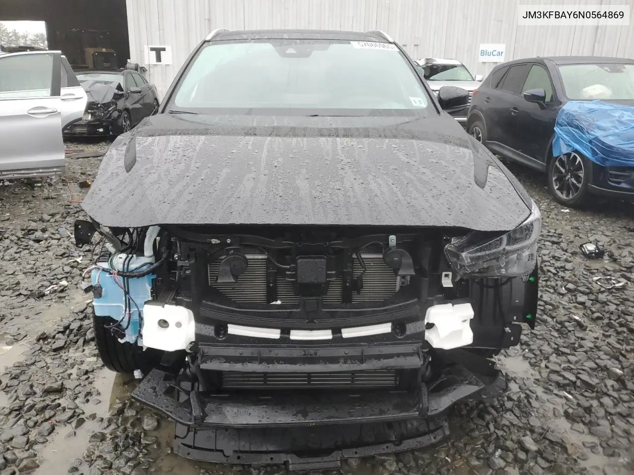 2022 Mazda Cx-5 VIN: JM3KFBAY6N0564869 Lot: 57066965