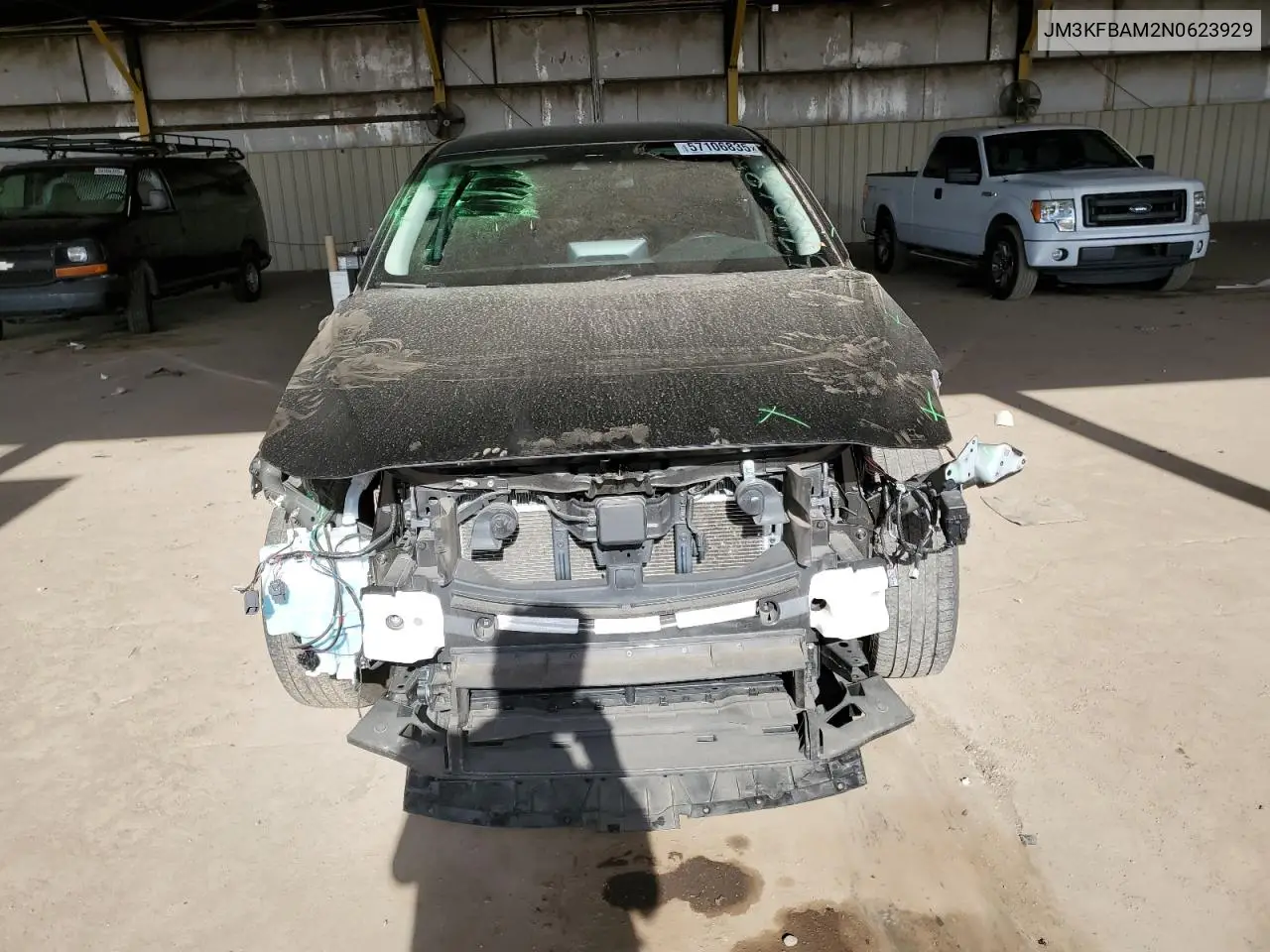 2022 Mazda Cx-5 VIN: JM3KFBAM2N0623929 Lot: 57106835