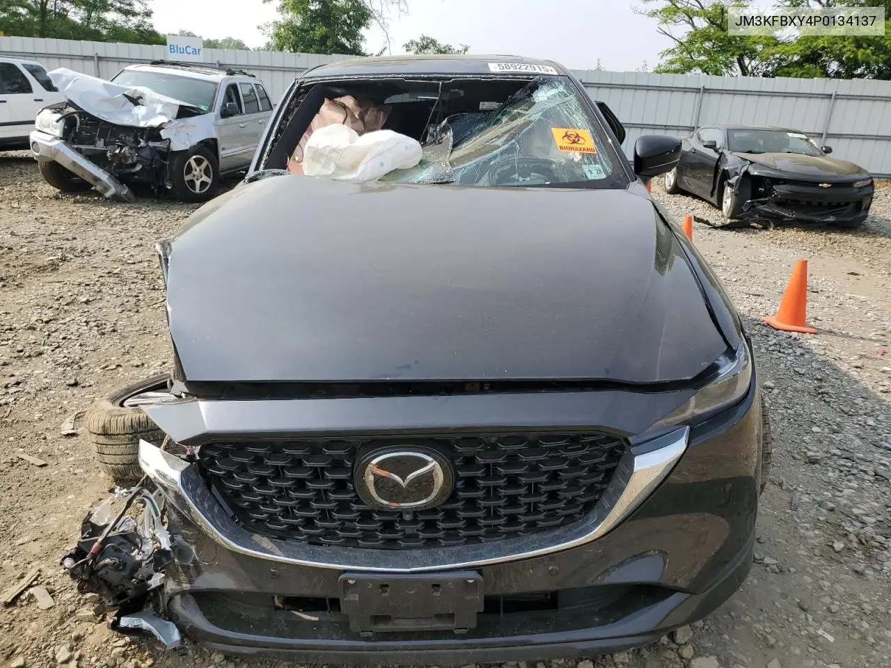 2023 Mazda Cx-5 Signature VIN: JM3KFBXY4P0134137 Lot: 58922915
