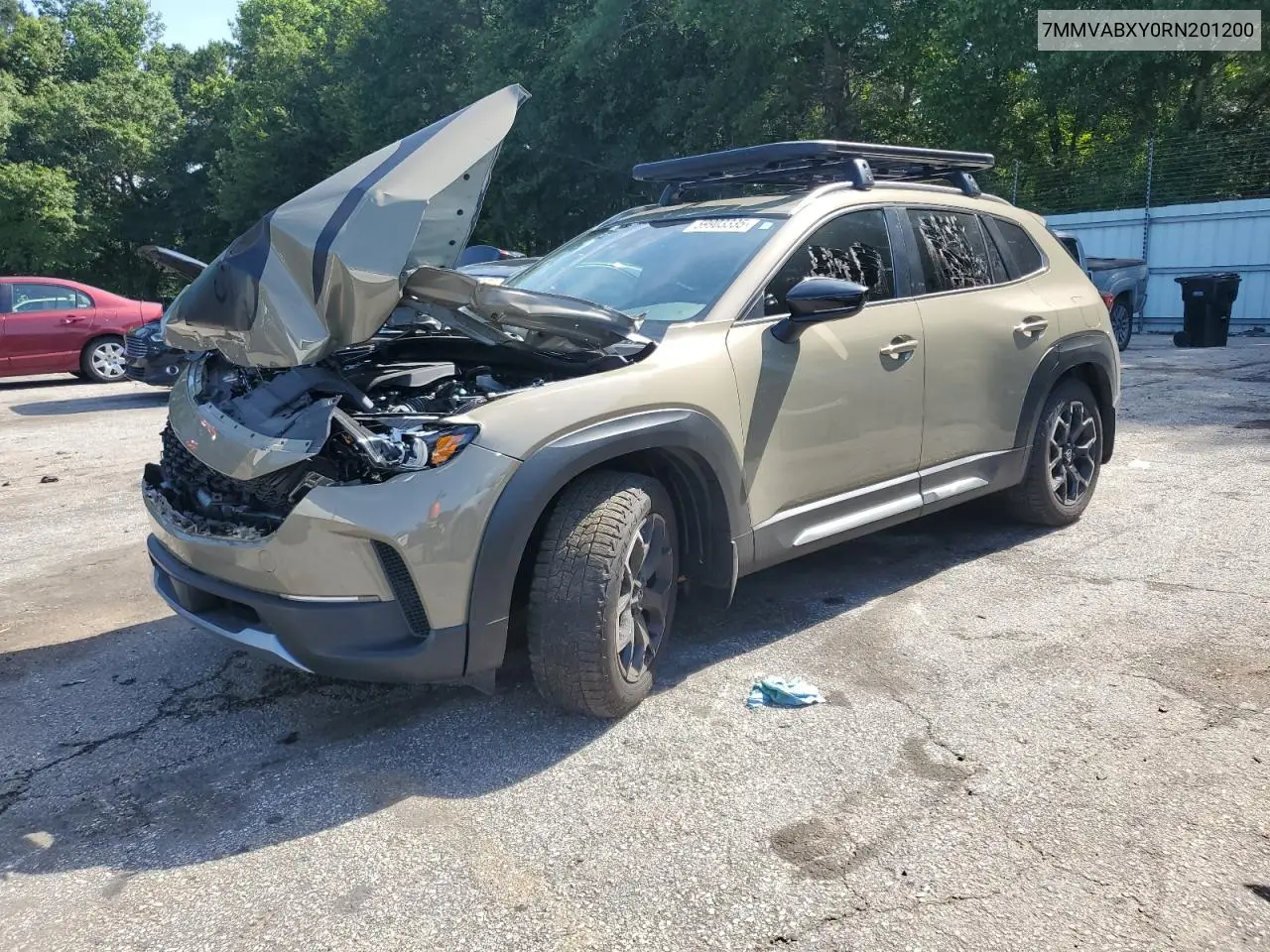 2024 Mazda Cx-50 Base VIN: 7MMVABXY0RN201200 Lot: 59903335