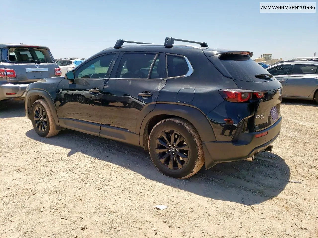 2024 Mazda Cx-50 Preferred VIN: 7MMVABBM3RN201986 Lot: 60369865