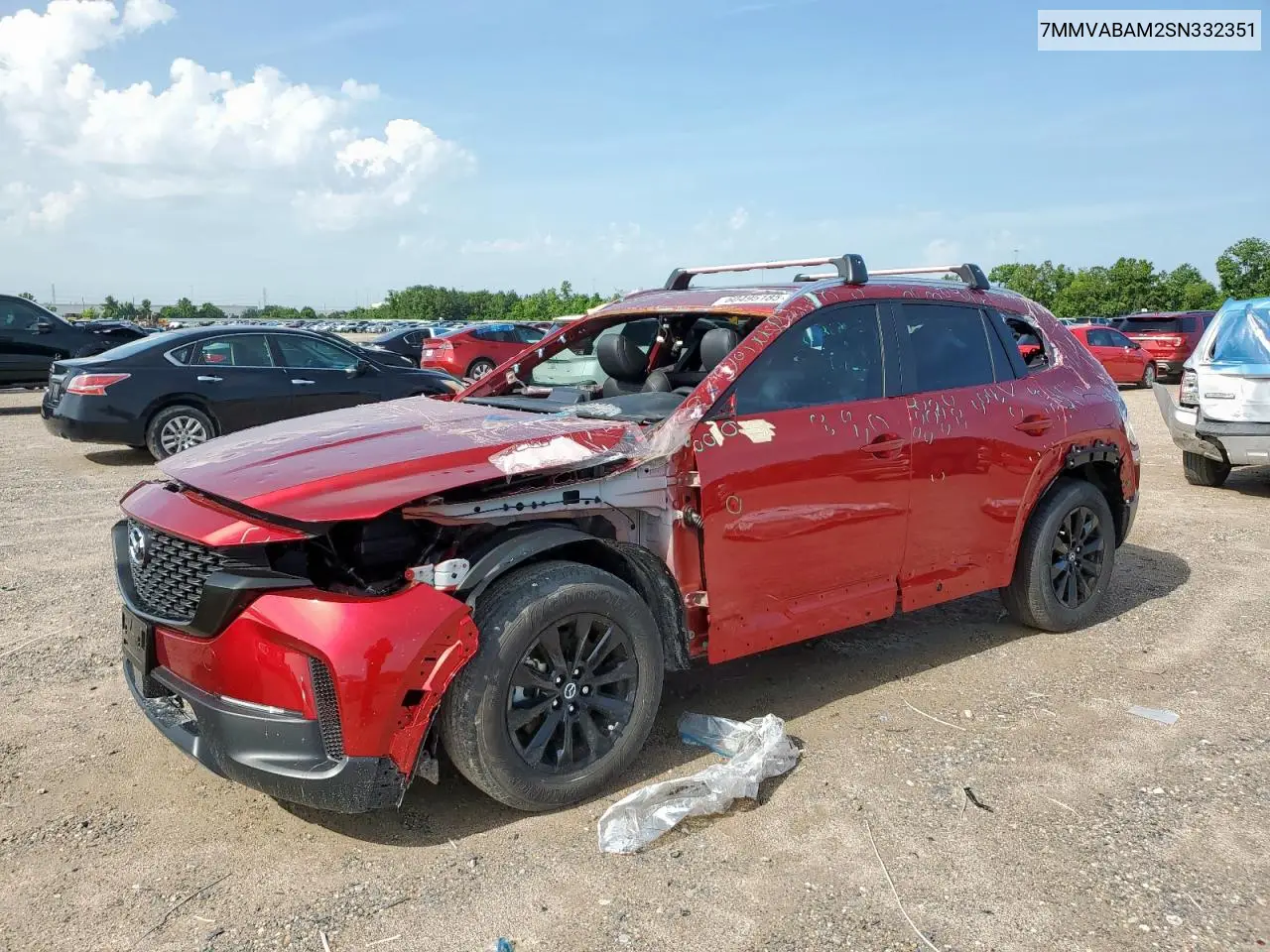 2025 Mazda Cx-50 Select VIN: 7MMVABAM2SN332351 Lot: 60495185