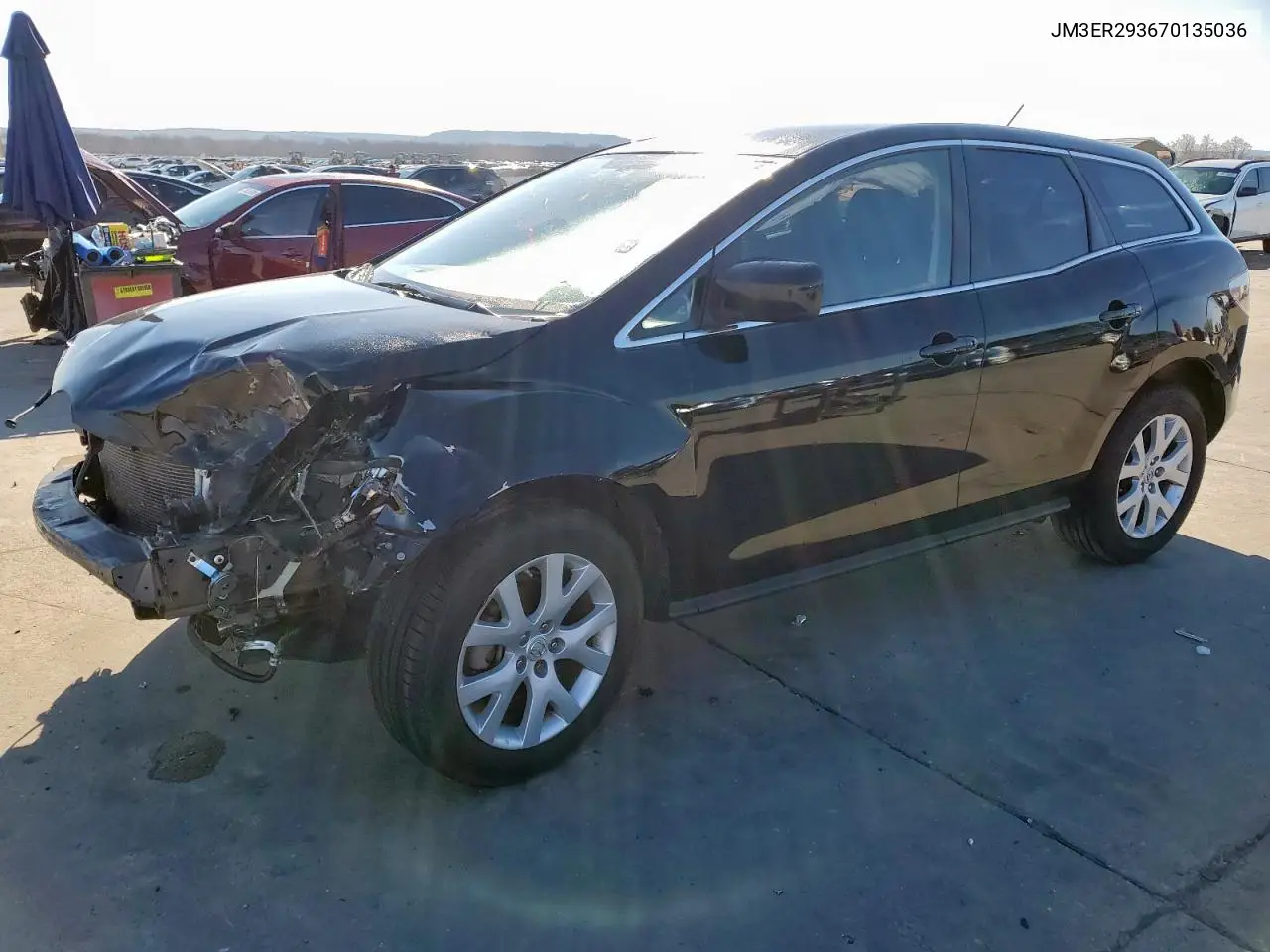 2007 Mazda Cx-7 VIN: JM3ER293670135036 Lot: 46693005