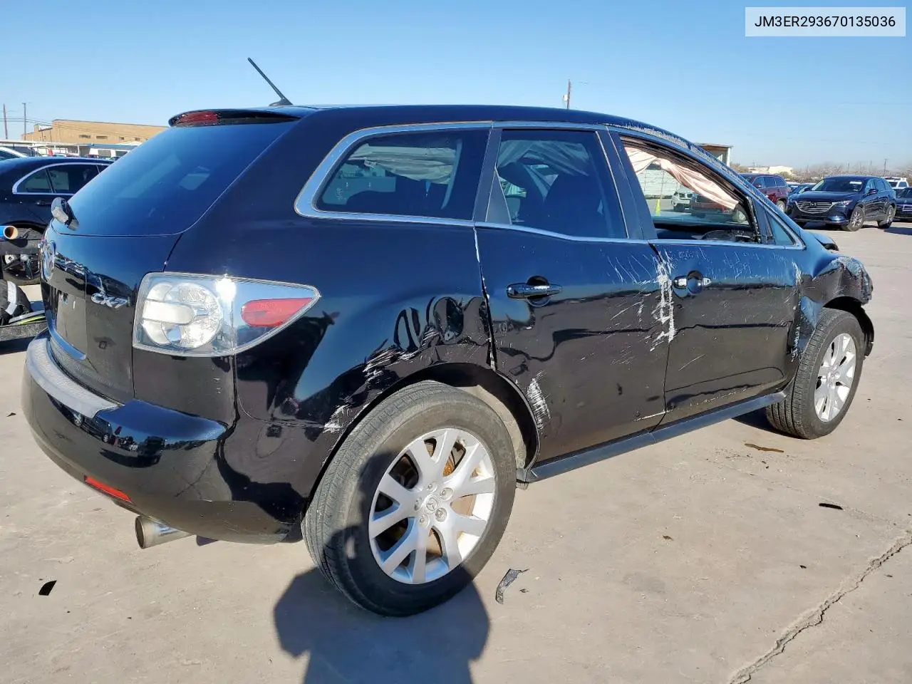 2007 Mazda Cx-7 VIN: JM3ER293670135036 Lot: 46693005