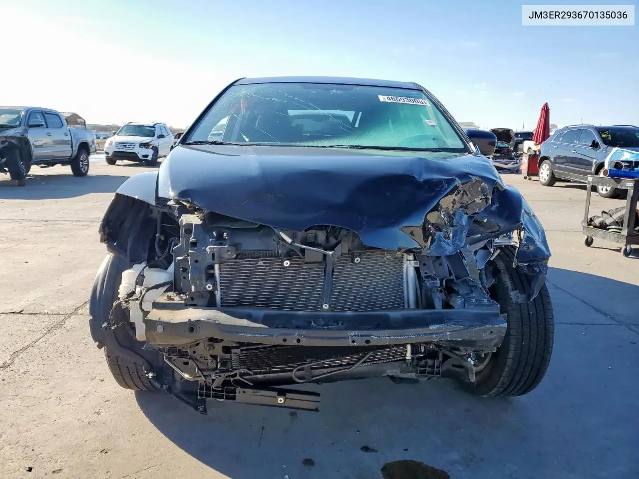 2007 Mazda Cx-7 VIN: JM3ER293670135036 Lot: 46693005