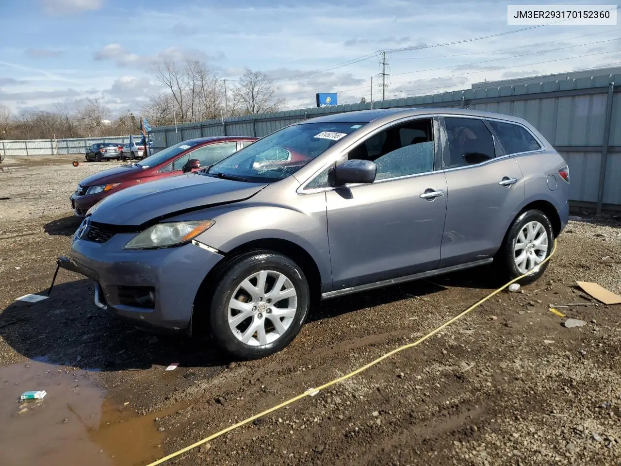 2007 Mazda Cx-7 VIN: JM3ER293170152360 Lot: 51452755