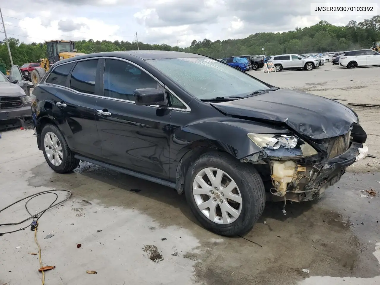 2007 Mazda Cx-7 VIN: JM3ER293070103392 Lot: 54202155