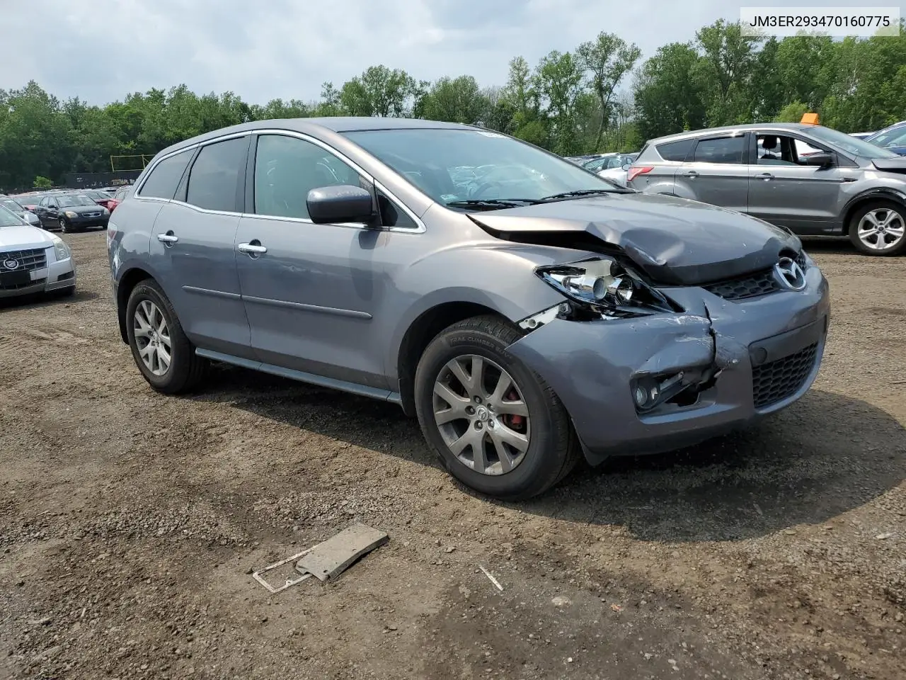 2007 Mazda Cx-7 VIN: JM3ER293470160775 Lot: 60492175