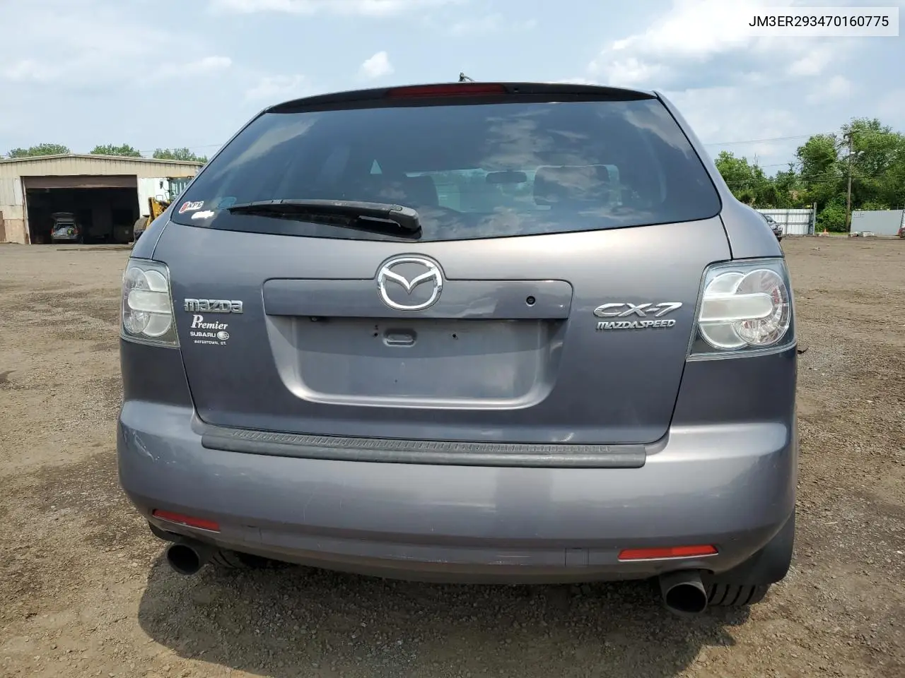 2007 Mazda Cx-7 VIN: JM3ER293470160775 Lot: 60492175