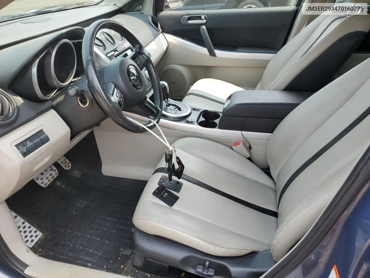 2007 Mazda Cx-7 VIN: JM3ER293470160775 Lot: 60492175