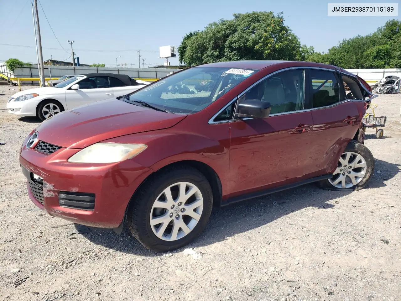 2007 Mazda Cx-7 VIN: JM3ER293870115189 Lot: 61310365
