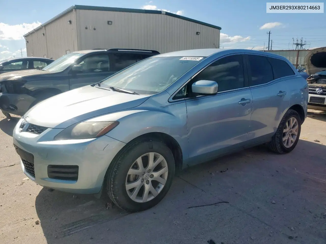 2008 Mazda Cx-7 VIN: JM3ER293X80214663 Lot: 56315305
