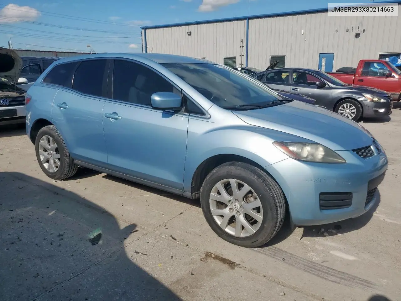 2008 Mazda Cx-7 VIN: JM3ER293X80214663 Lot: 56315305