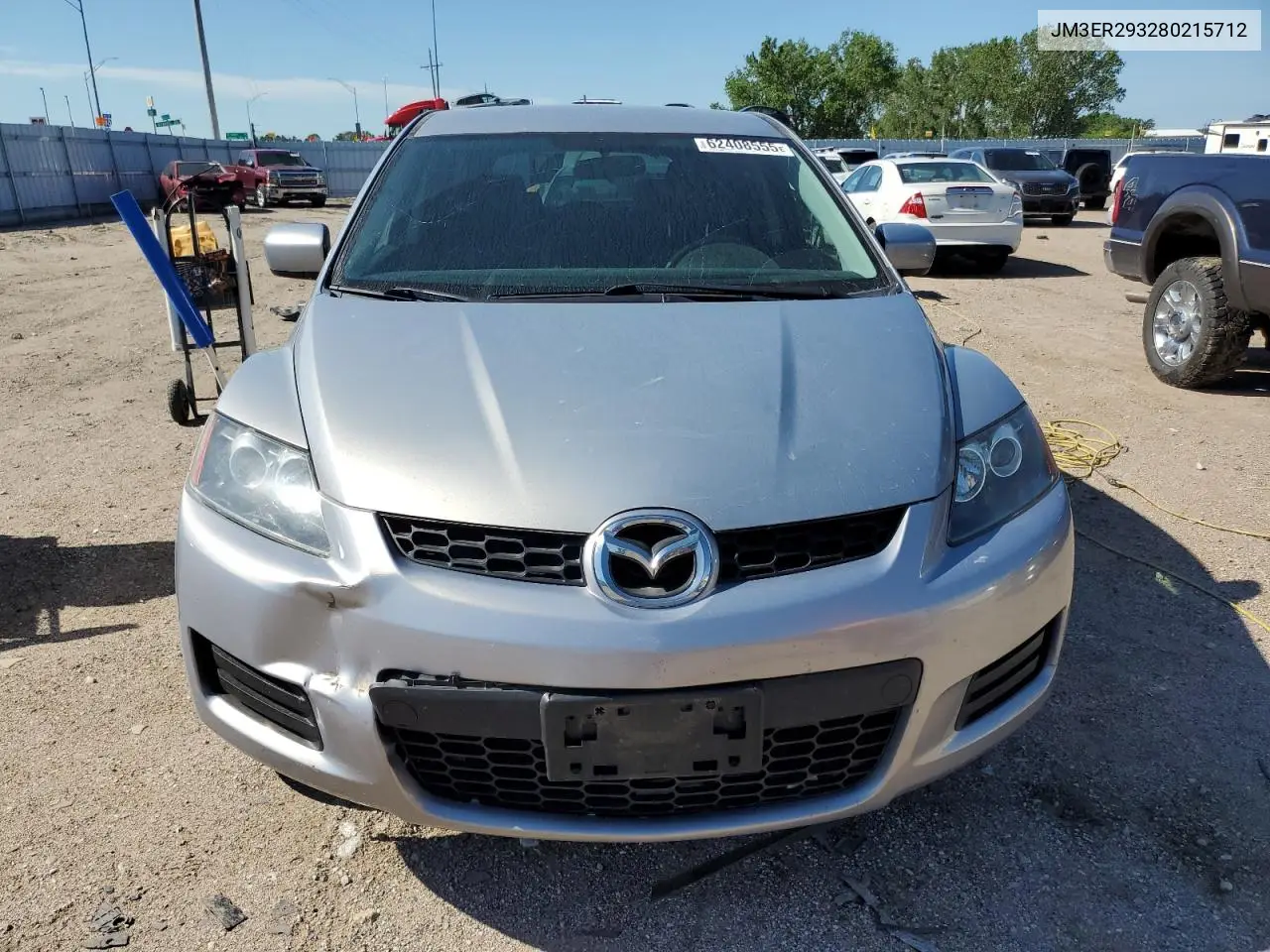 2008 Mazda Cx-7 VIN: JM3ER293280215712 Lot: 62408555