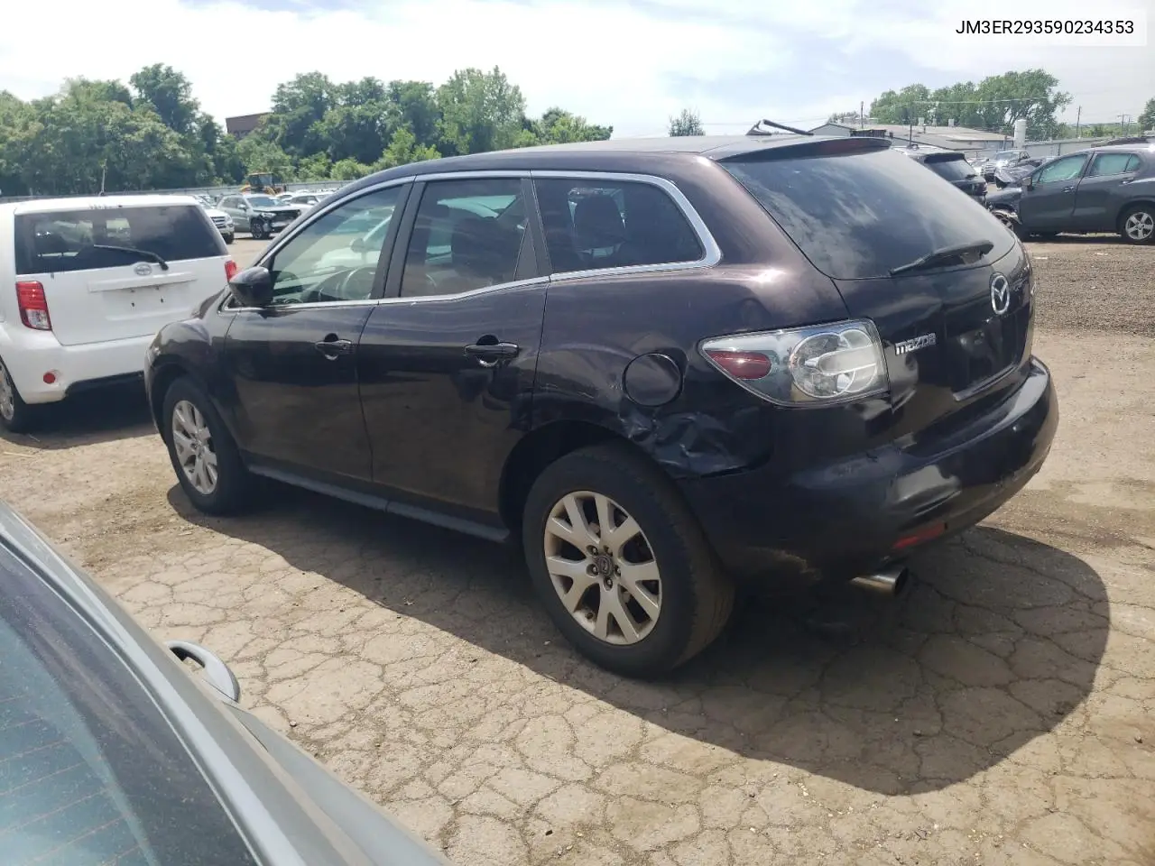 2009 Mazda Cx-7 VIN: JM3ER293590234353 Lot: 62284205