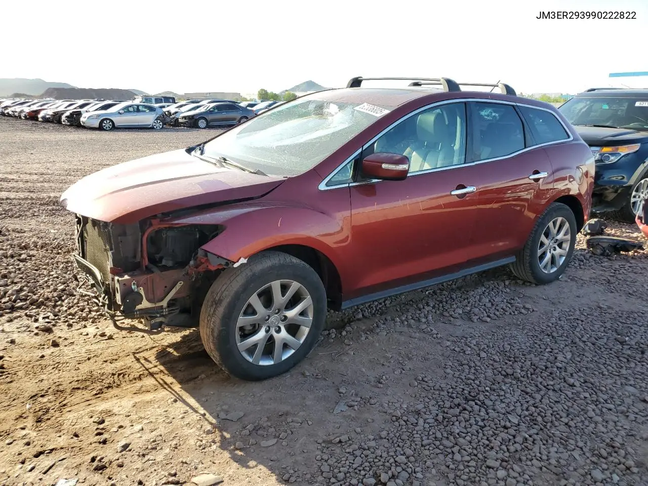 2009 Mazda Cx-7 VIN: JM3ER293990222822 Lot: 62336805