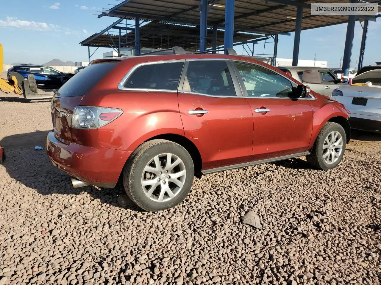 2009 Mazda Cx-7 VIN: JM3ER293990222822 Lot: 62336805