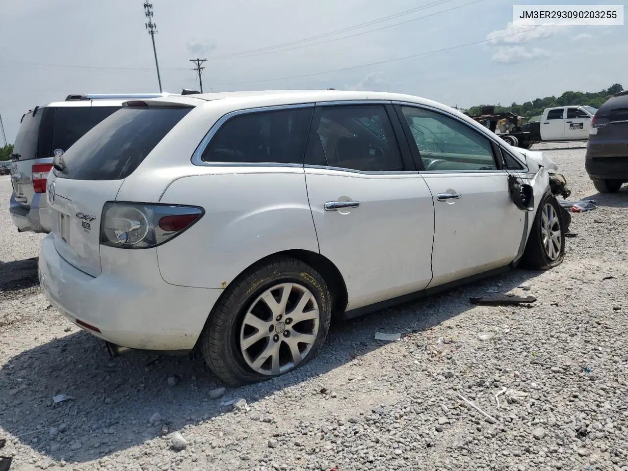 2009 Mazda Cx-7 VIN: JM3ER293090203255 Lot: 62475885