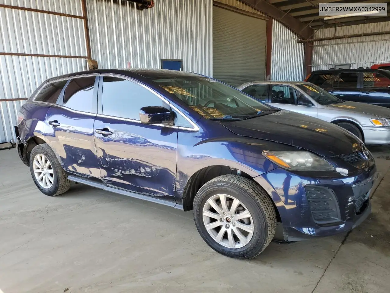 2010 Mazda Cx-7 VIN: JM3ER2WMXA0342999 Lot: 46191765