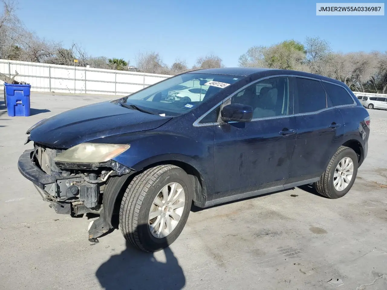 2010 Mazda Cx-7 VIN: JM3ER2W55A0336987 Lot: 48491245