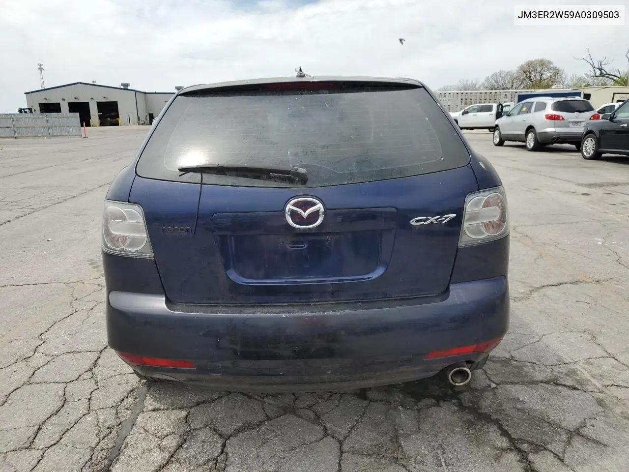 2010 Mazda Cx-7 VIN: JM3ER2W59A0309503 Lot: 52829095