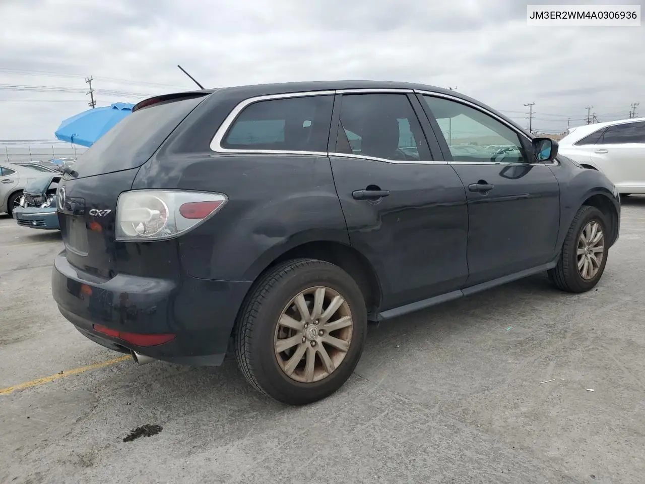 2010 Mazda Cx-7 VIN: JM3ER2WM4A0306936 Lot: 55632735