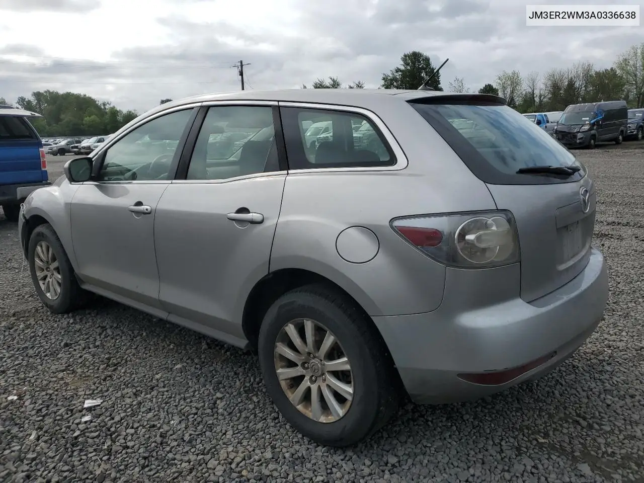 2010 Mazda Cx-7 VIN: JM3ER2WM3A0336638 Lot: 56728055