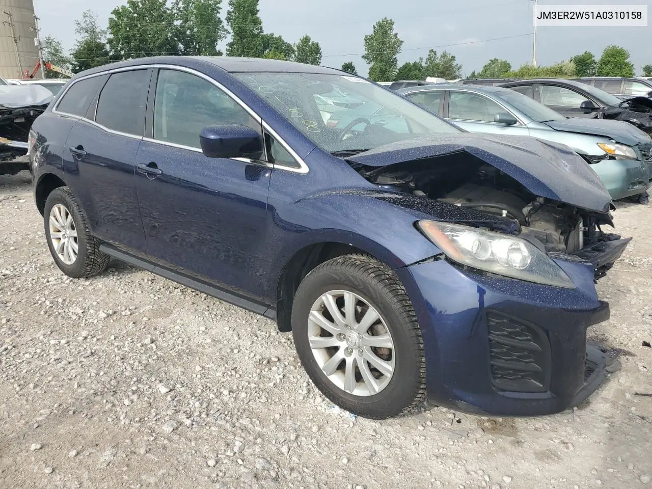 2010 Mazda Cx-7 VIN: JM3ER2W51A0310158 Lot: 61034185