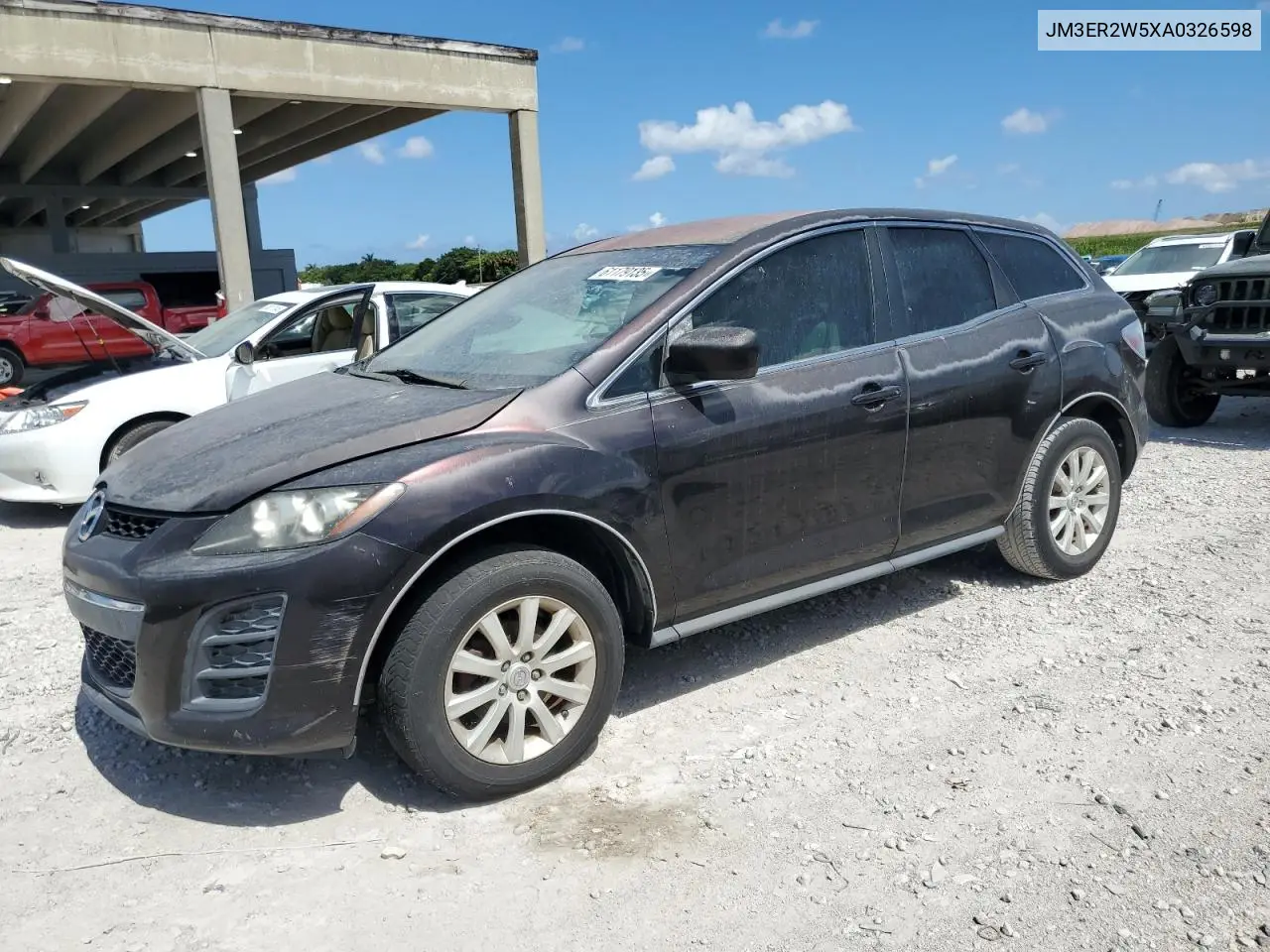 2010 Mazda Cx-7 VIN: JM3ER2W5XA0326598 Lot: 61179135