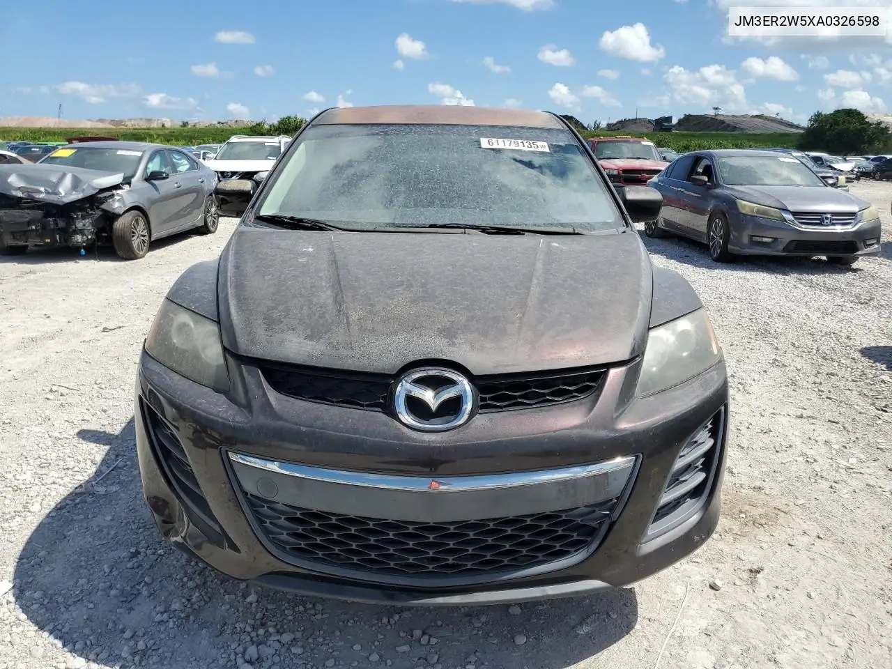 2010 Mazda Cx-7 VIN: JM3ER2W5XA0326598 Lot: 61179135