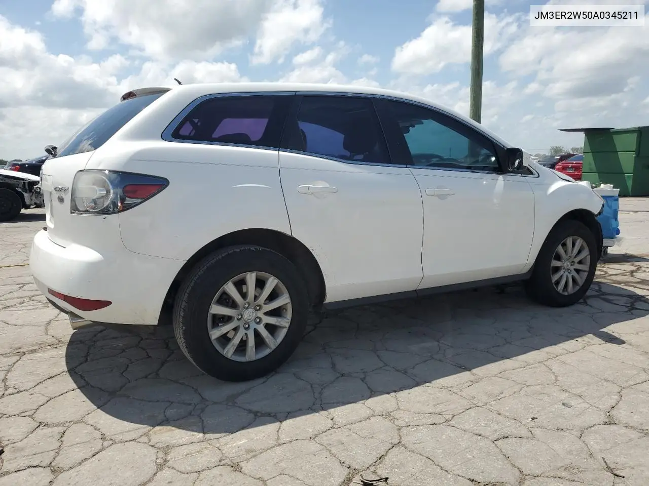 2010 Mazda Cx-7 VIN: JM3ER2W50A0345211 Lot: 61661635