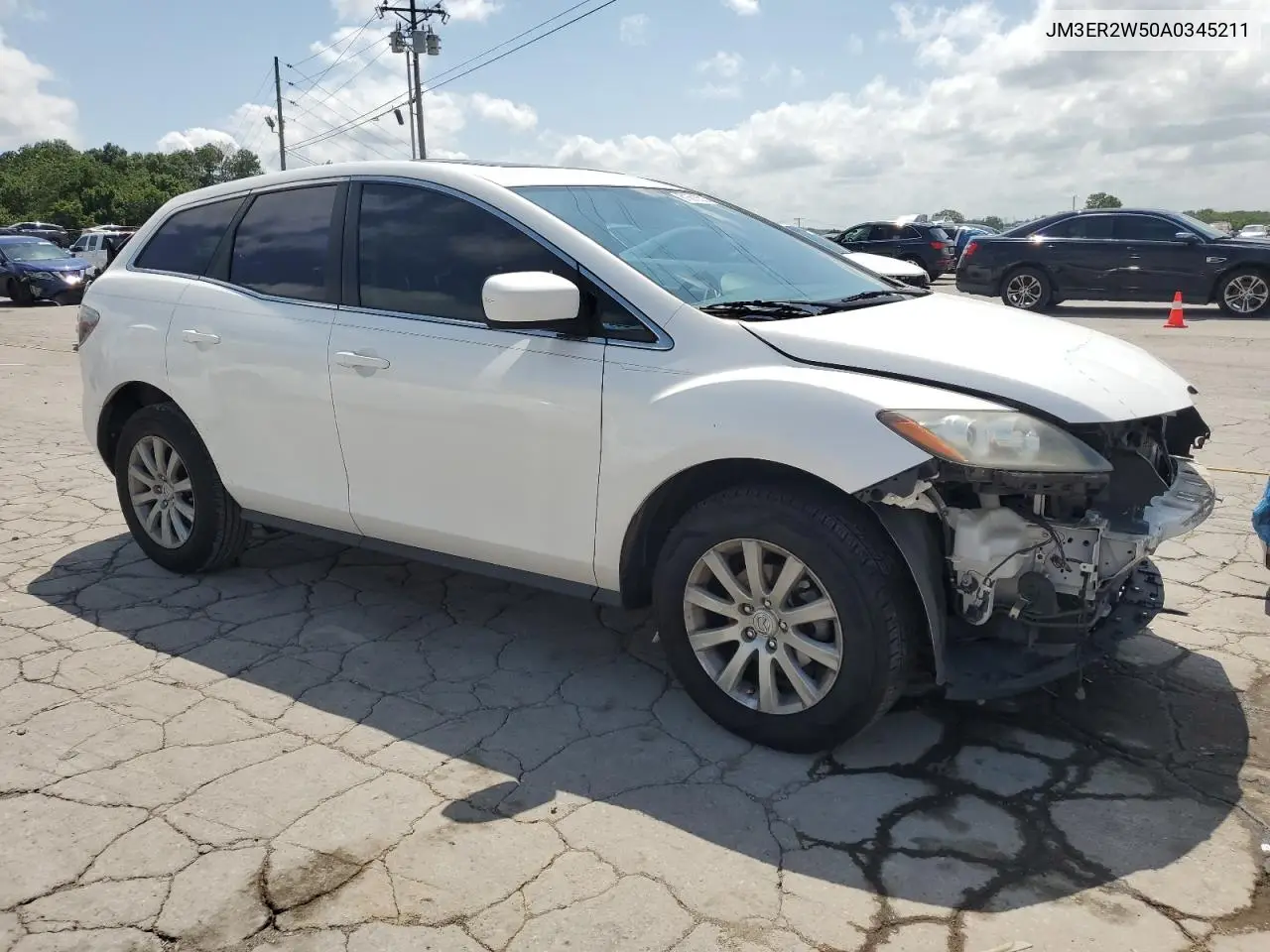 2010 Mazda Cx-7 VIN: JM3ER2W50A0345211 Lot: 61661635