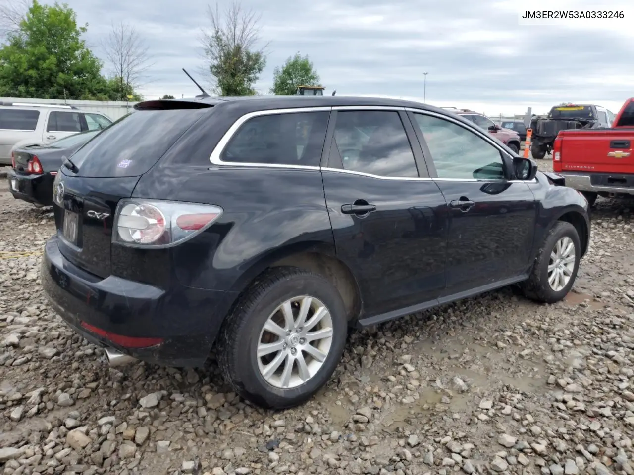 2010 Mazda Cx-7 VIN: JM3ER2W53A0333246 Lot: 61792455