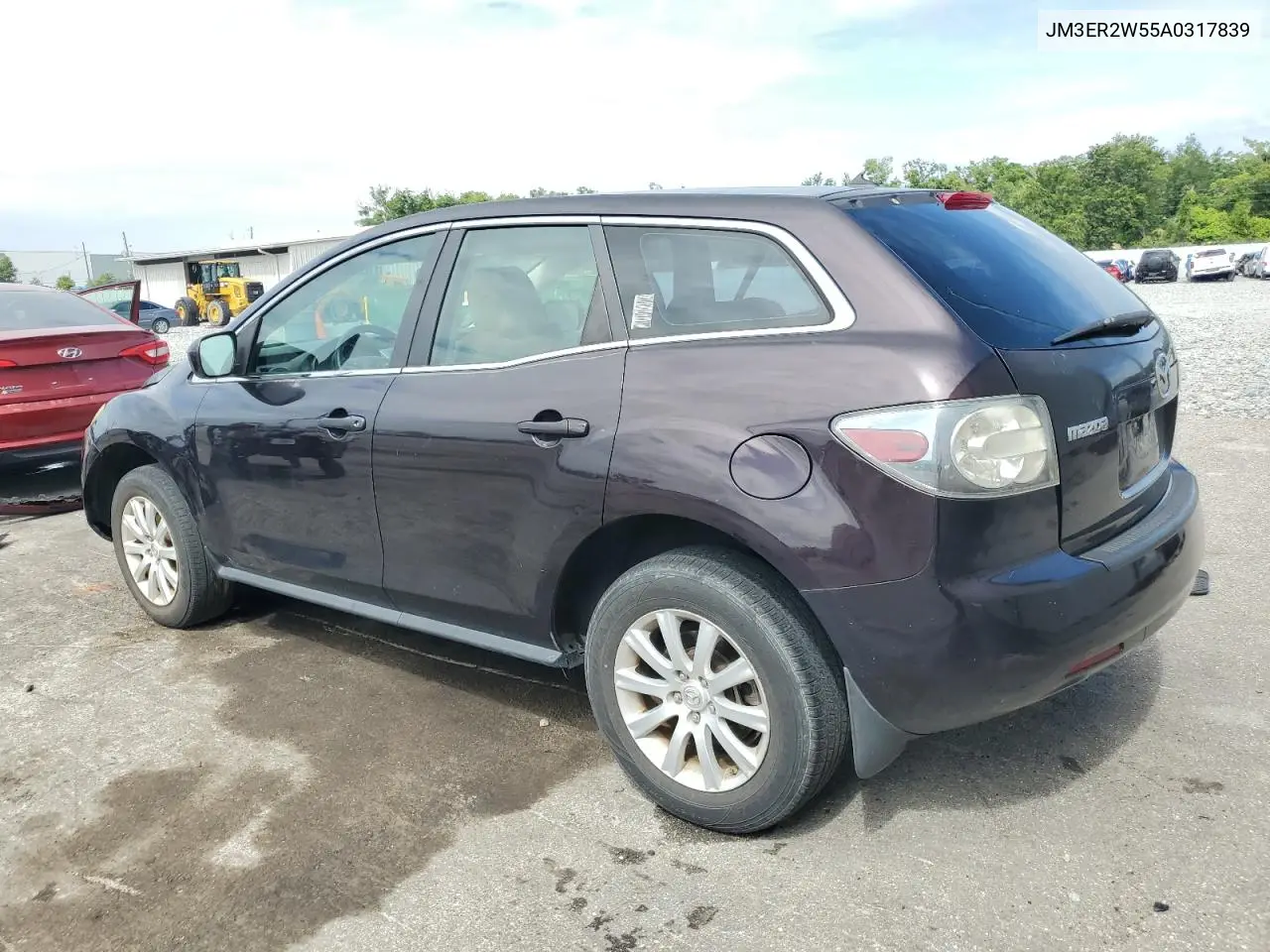 2010 Mazda Cx-7 VIN: JM3ER2W55A0317839 Lot: 61963165