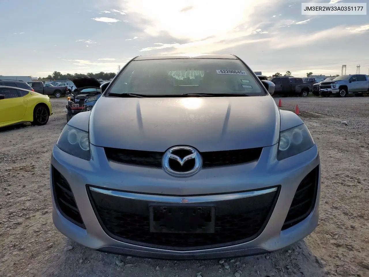 2010 Mazda Cx-7 VIN: JM3ER2W33A0351177 Lot: 62200645