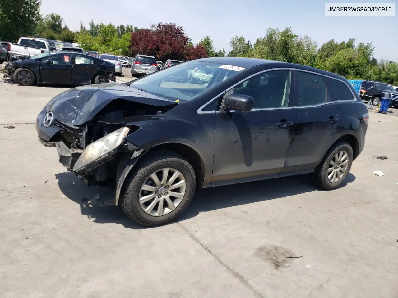 2010 Mazda Cx-7 VIN: JM3ER2W58A0326910 Lot: 62309275