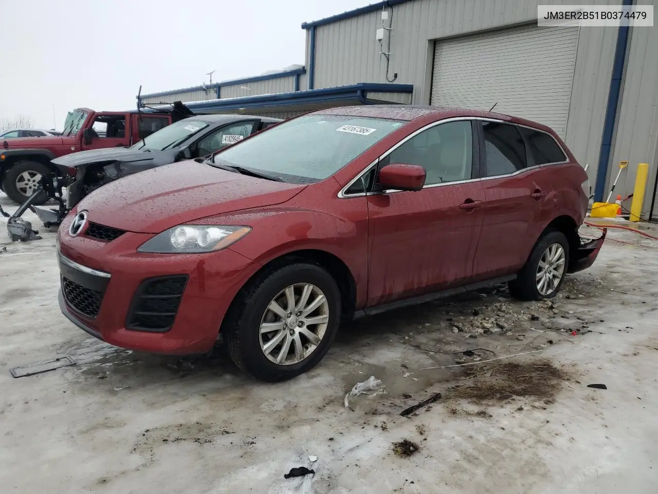 2011 Mazda Cx-7 VIN: JM3ER2B51B0374479 Lot: 43167385