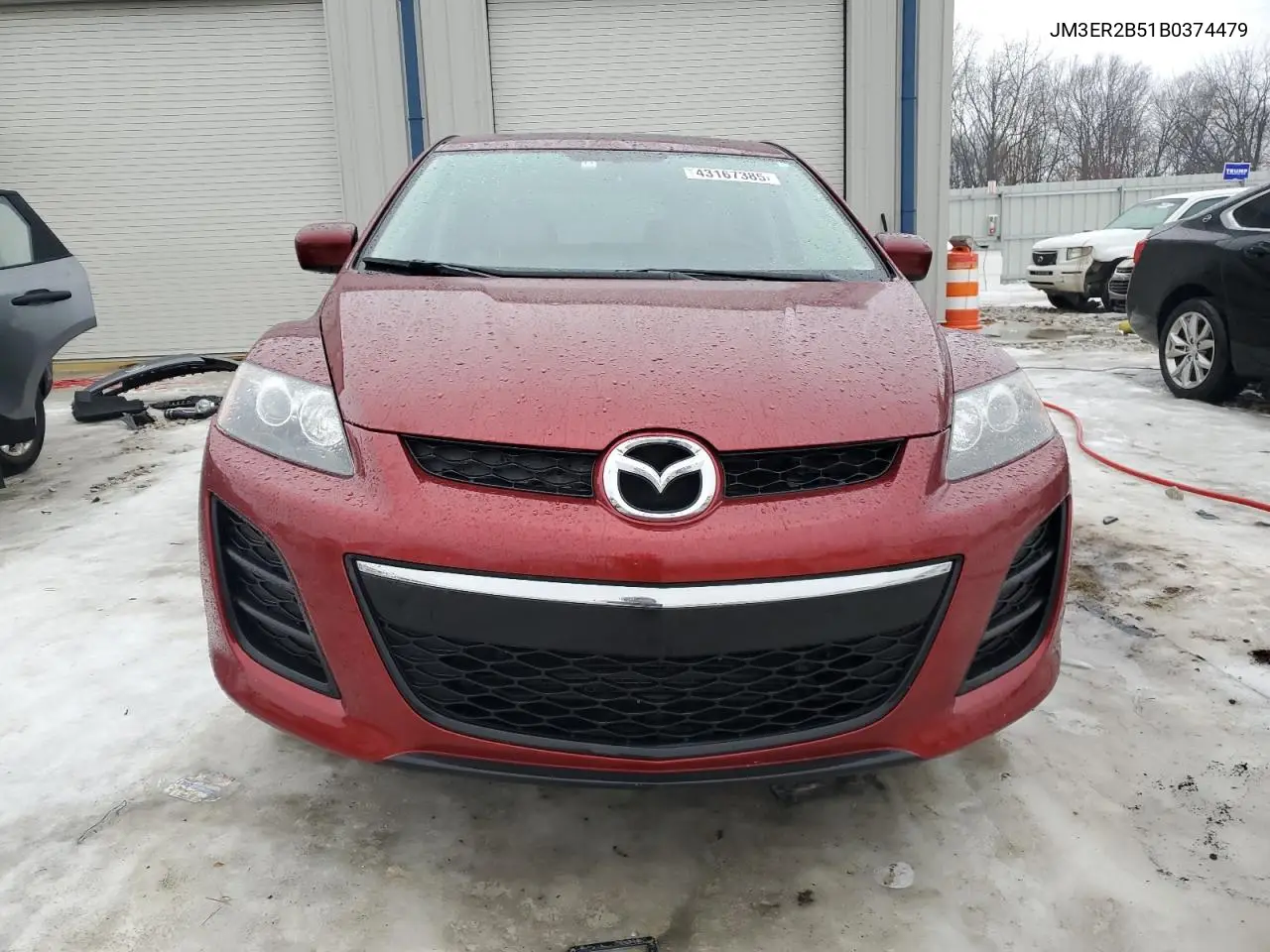 2011 Mazda Cx-7 VIN: JM3ER2B51B0374479 Lot: 43167385