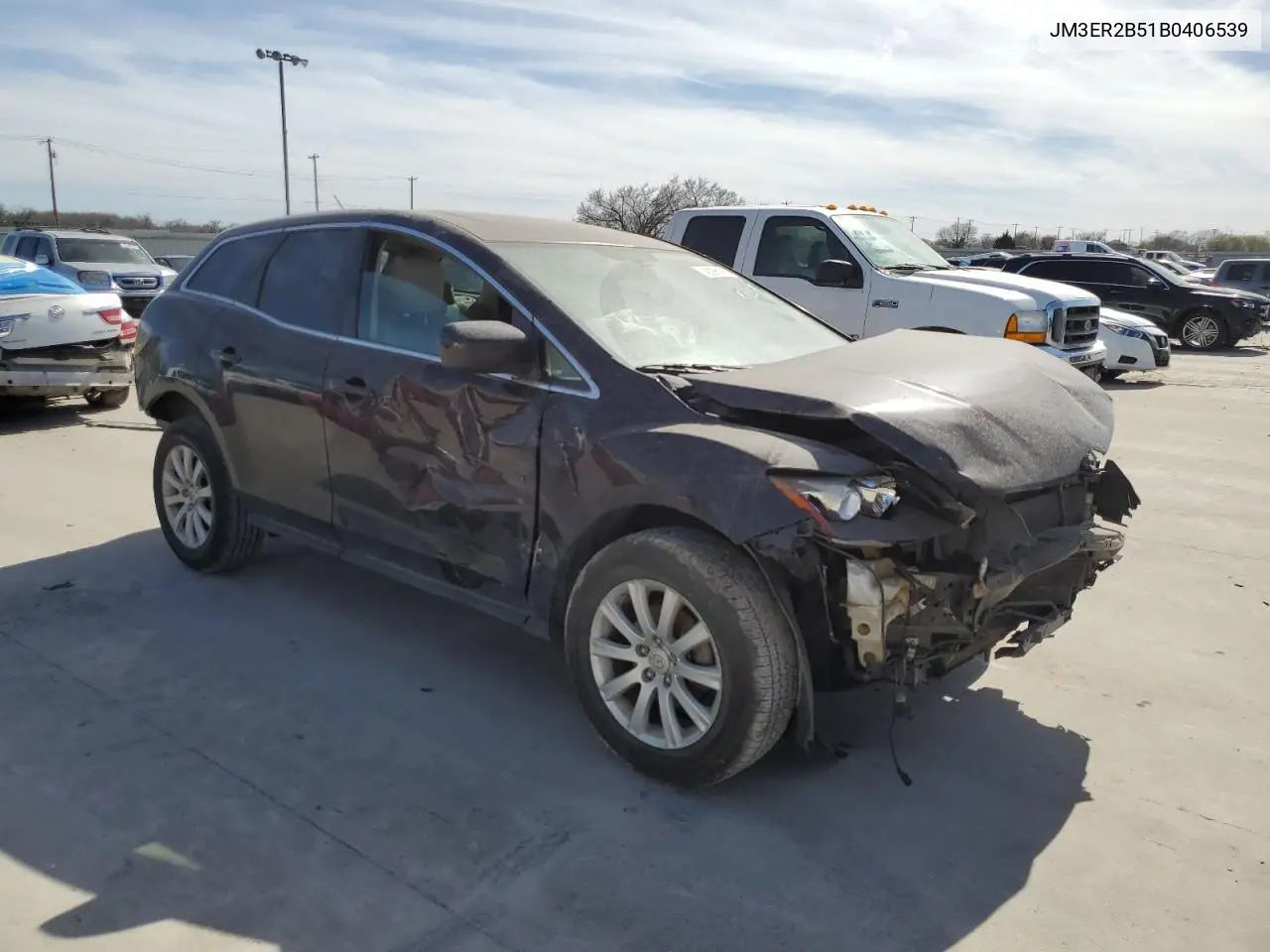 2011 Mazda Cx-7 VIN: JM3ER2B51B0406539 Lot: 49296105