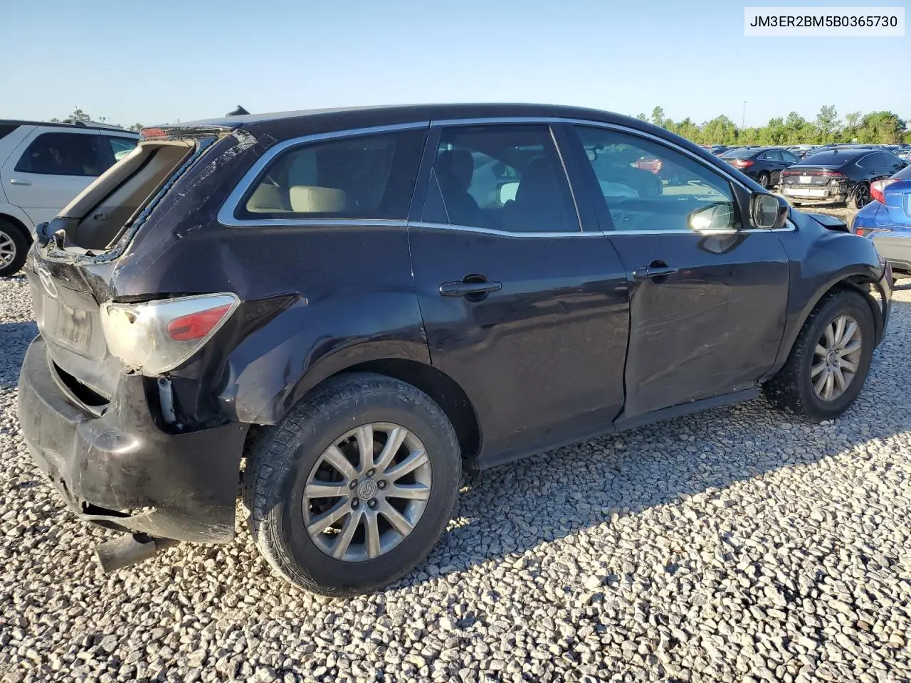 2011 Mazda Cx-7 VIN: JM3ER2BM5B0365730 Lot: 52091215