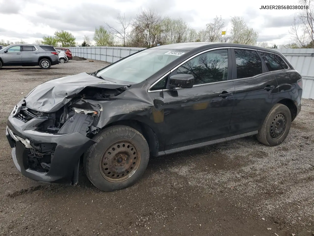 2011 Mazda Cx-7 VIN: JM3ER2B56B0380018 Lot: 55458295