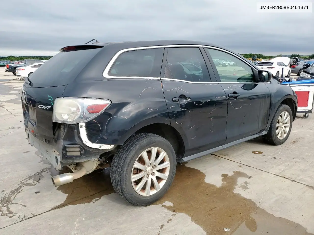 2011 Mazda Cx-7 VIN: JM3ER2B58B0401371 Lot: 56163195