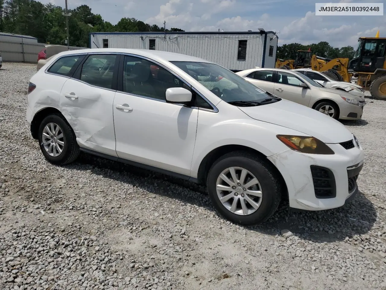 2011 Mazda Cx-7 VIN: JM3ER2A51B0392448 Lot: 57566945
