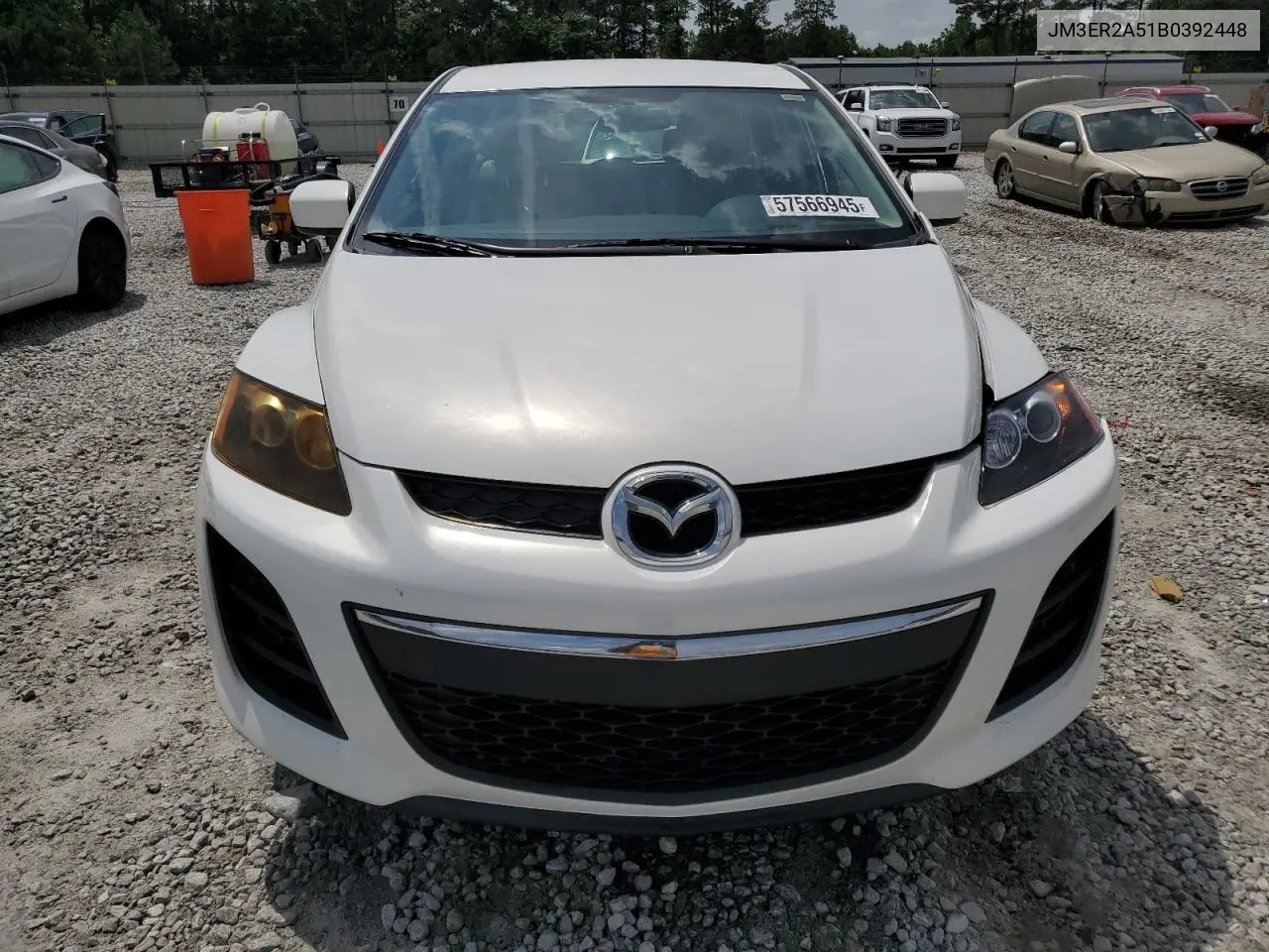 2011 Mazda Cx-7 VIN: JM3ER2A51B0392448 Lot: 57566945