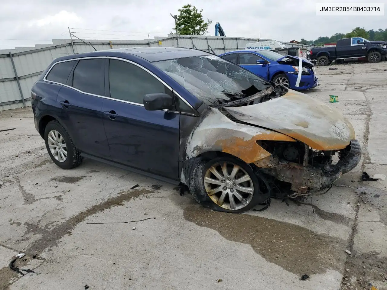 2011 Mazda Cx-7 VIN: JM3ER2B54B0403716 Lot: 59930105