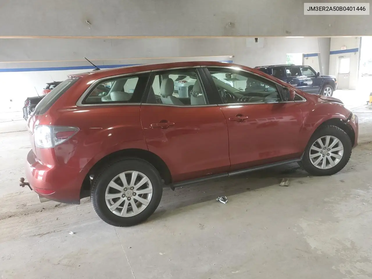 2011 Mazda Cx-7 VIN: JM3ER2A50B0401446 Lot: 60292375