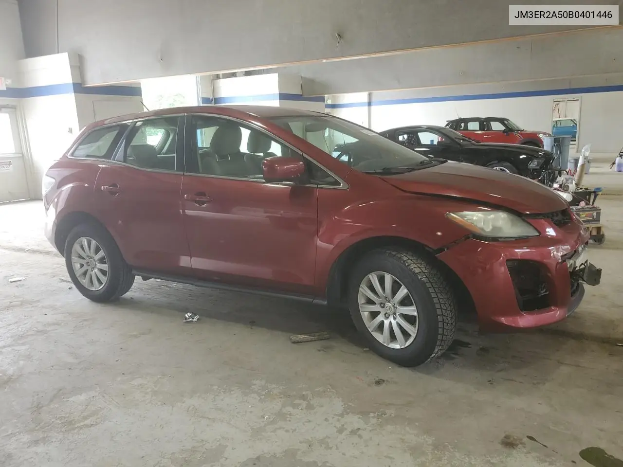 2011 Mazda Cx-7 VIN: JM3ER2A50B0401446 Lot: 60292375